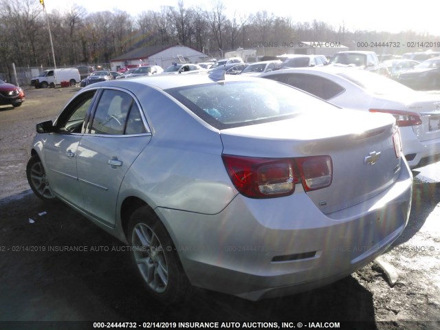 1G11C5SL3FF354920 - 2015 CHEVROLET MALIBU 1LT ვერცხლისფერი ფოტო 3