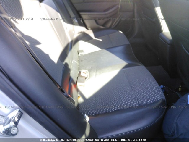 1G11C5SL3FF354920 - 2015 CHEVROLET MALIBU 1LT ვერცხლისფერი ფოტო 8