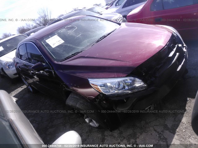 1G11C5SL7EF284854 - 2014 CHEVROLET MALIBU 1LT RED photo 1