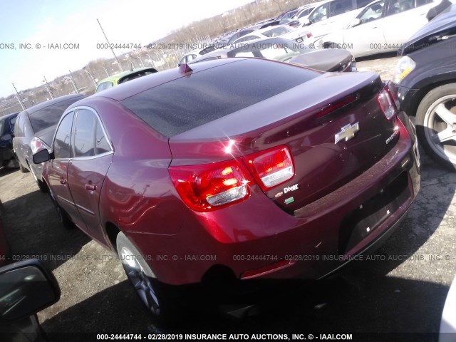 1G11C5SL7EF284854 - 2014 CHEVROLET MALIBU 1LT RED photo 3
