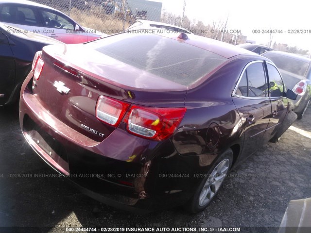 1G11C5SL7EF284854 - 2014 CHEVROLET MALIBU 1LT RED photo 4