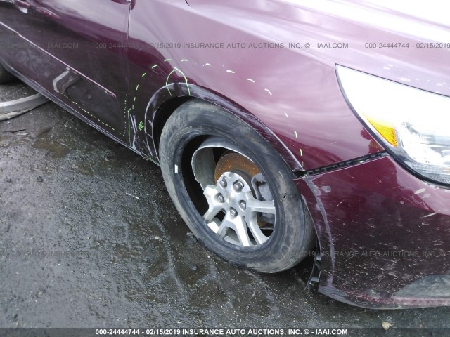 1G11C5SL7EF284854 - 2014 CHEVROLET MALIBU 1LT RED photo 6