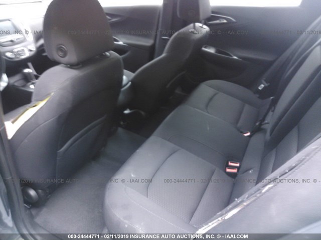 1G1ZB5ST2HF242487 - 2017 CHEVROLET MALIBU LS GRAY photo 8