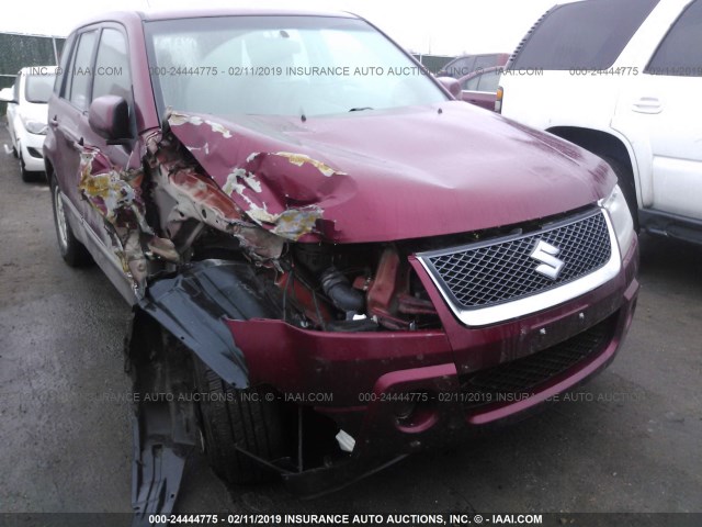 JS3TD941664102611 - 2006 SUZUKI GRAND VITARA  MAROON photo 1