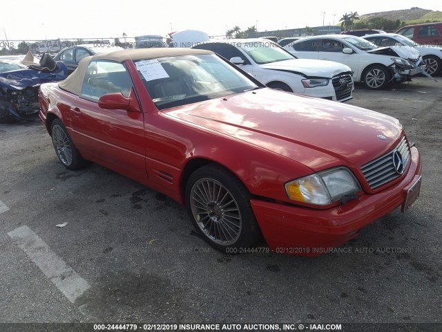 WDBFA68F3XF173259 - 1999 MERCEDES-BENZ SL 500 RED photo 1