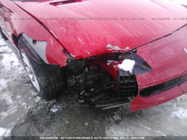 2G1FP22K7T2134290 - 1996 CHEVROLET CAMARO RS RED photo 6