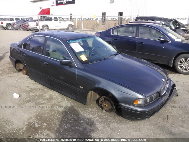 WBADT43411GX23666 - 2001 BMW 525 I AUTOMATIC GRAY photo 1