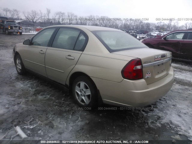 1G1ZT52845F127698 - 2005 CHEVROLET MALIBU LS Алтын фото 3