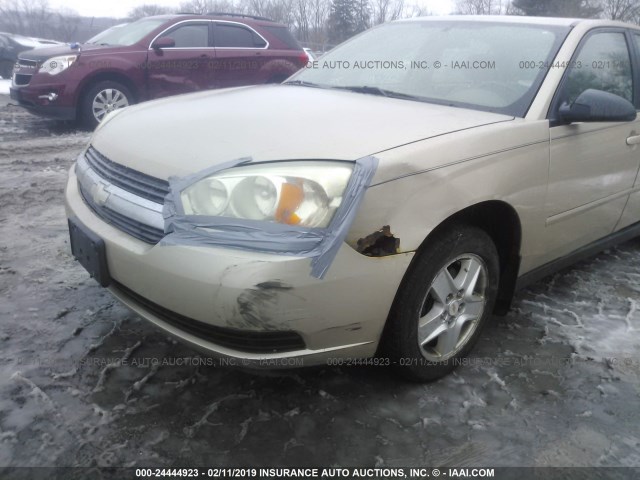 1G1ZT52845F127698 - 2005 CHEVROLET MALIBU LS Алтын фото 6