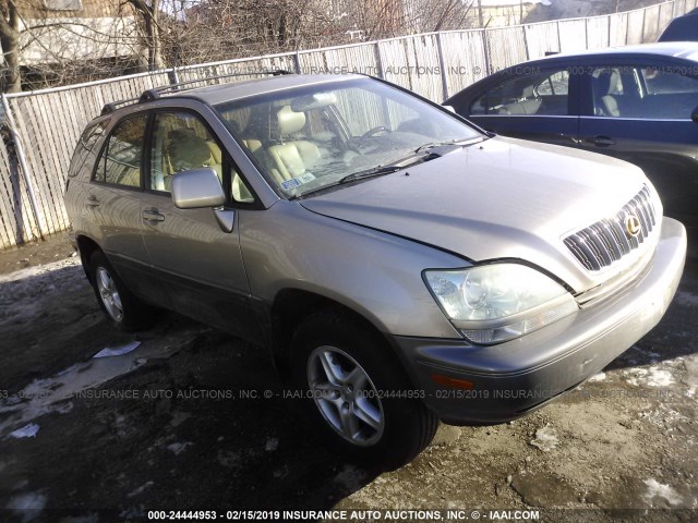 JTJHF10U720290456 - 2002 LEXUS RX 300 GOLD photo 1