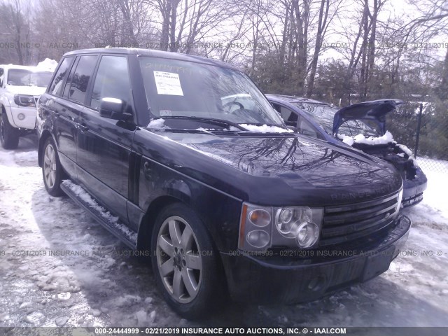 SALMH11415A187695 - 2005 LAND ROVER RANGE ROVER WESTMINSTER BLACK photo 1