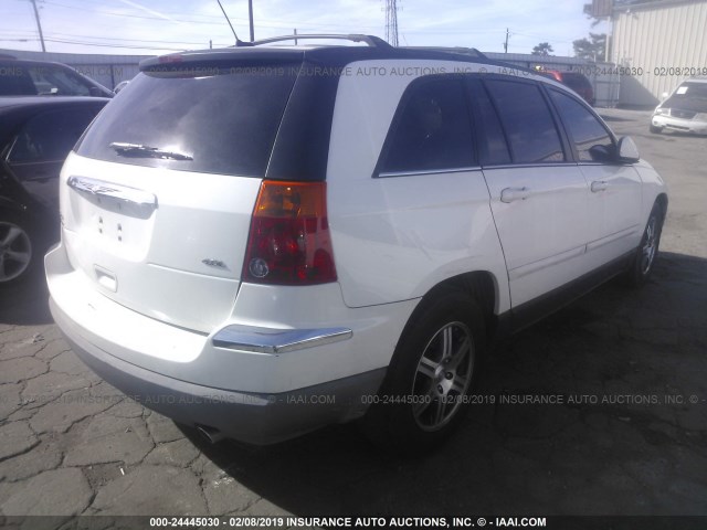 2A8GM68X17R239556 - 2007 CHRYSLER PACIFICA TOURING WHITE photo 4