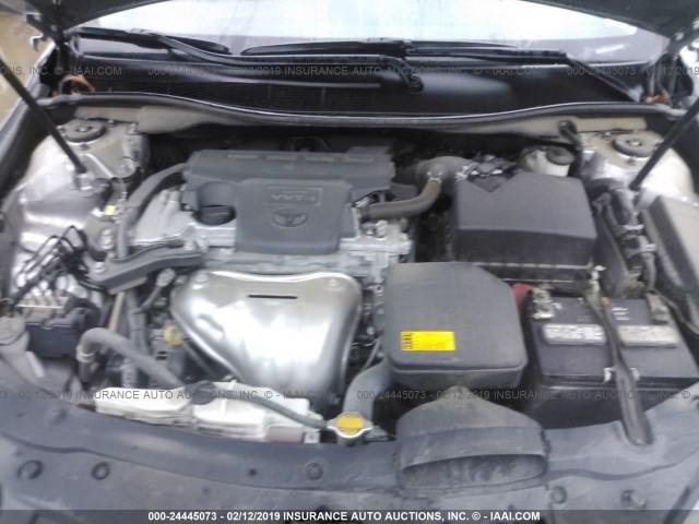 4T1BF1FK4FU894555 - 2015 TOYOTA CAMRY LE/XLE/SE/XSE 银色 照片 10