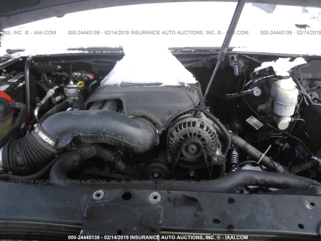 1GKFK13027R339875 - 2007 GMC YUKON BLACK photo 10