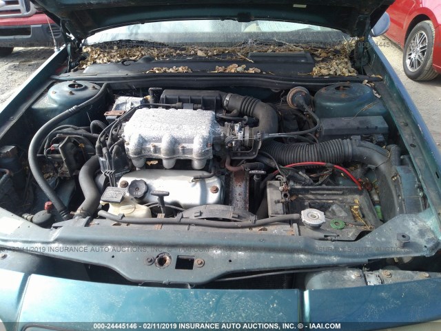 1C3XU4530PF654232 - 1993 CHRYSLER LEBARON GREEN photo 10