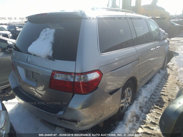 5FNRL38797B084039 - 2007 HONDA ODYSSEY EXL SILVER photo 2