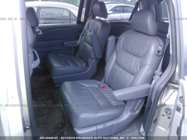 5FNRL38797B084039 - 2007 HONDA ODYSSEY EXL SILVER photo 8