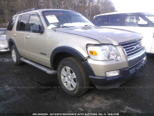 1FMEU73EX7UB10112 - 2007 FORD EXPLORER XLT TAN photo 1