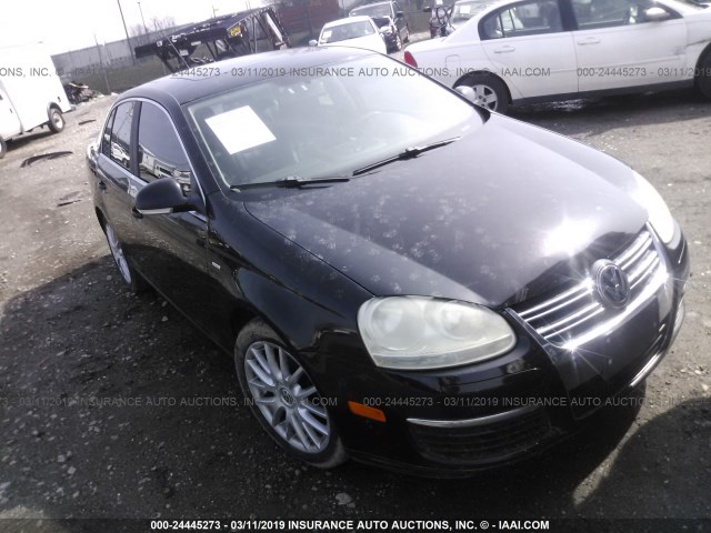 3VWEG71K37M065083 - 2007 VOLKSWAGEN JETTA WOLFSBURG 黑色 照片 1