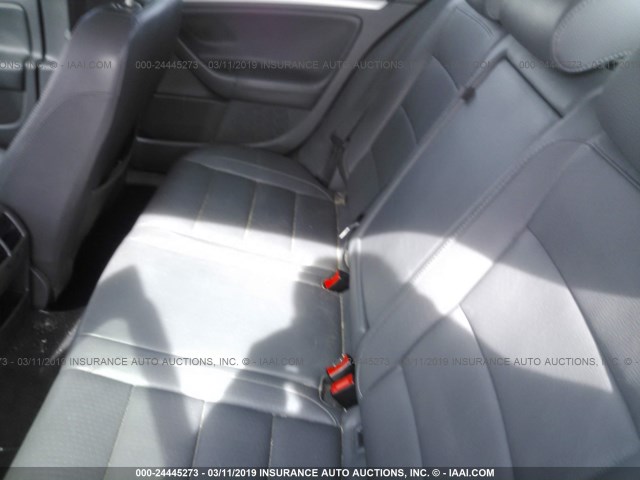 3VWEG71K37M065083 - 2007 VOLKSWAGEN JETTA WOLFSBURG 黑色 照片 8