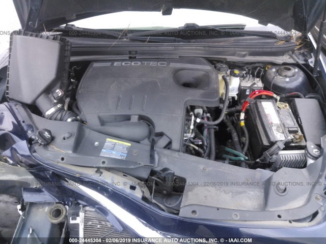 1G1ZC5EB3AF130254 - 2010 CHEVROLET MALIBU 1LT 蓝色 照片 10