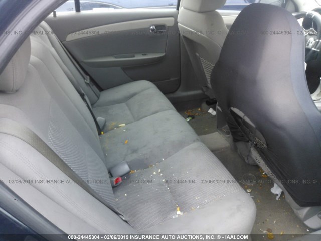 1G1ZC5EB3AF130254 - 2010 CHEVROLET MALIBU 1LT 蓝色 照片 8