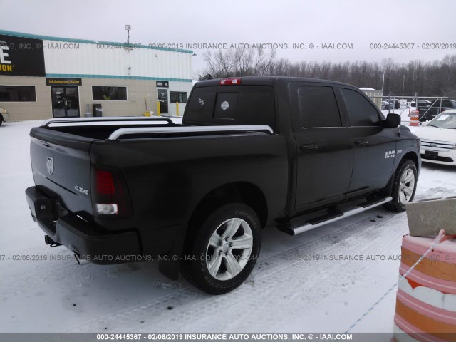 1C6RR7MT4FS672898 - 2015 RAM 1500 SPORT BLACK photo 4