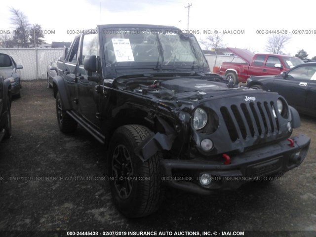 1C4BJWFG8FL740027 - 2015 JEEP WRANGLER UNLIMITE RUBICON BLACK photo 1