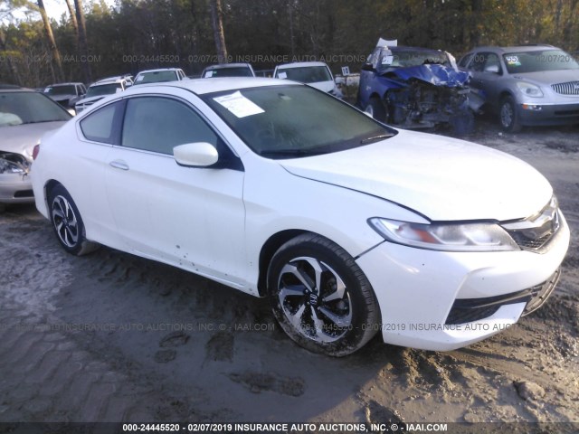 1HGCT1B30HA008124 - 2017 HONDA ACCORD WHITE photo 1