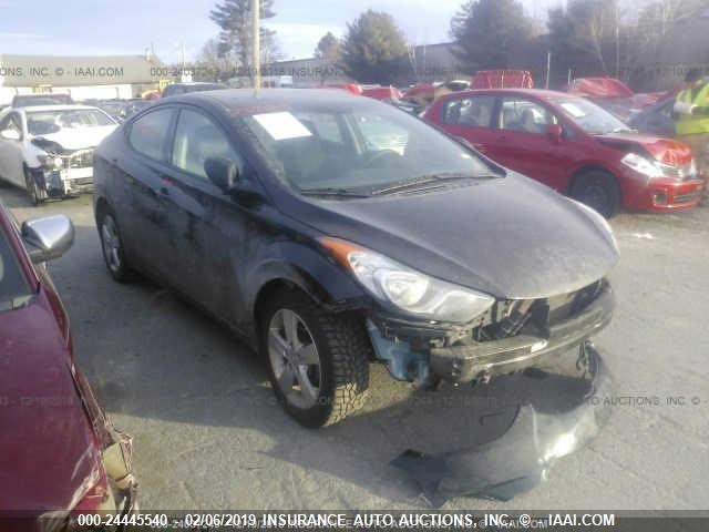 5NPDH4AE0DH375438 - 2013 HYUNDAI ELANTRA GLS/LIMITED BLACK photo 1