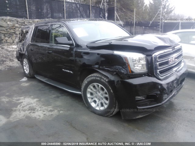 1GKS2GKC0JR328748 - 2018 GMC YUKON XL K1500 SLT BLACK photo 1