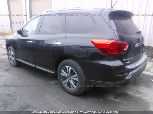 5N1DR2MM1HC608888 - 2017 NISSAN PATHFINDER S/SV/SL/PLATINUM BLACK photo 3