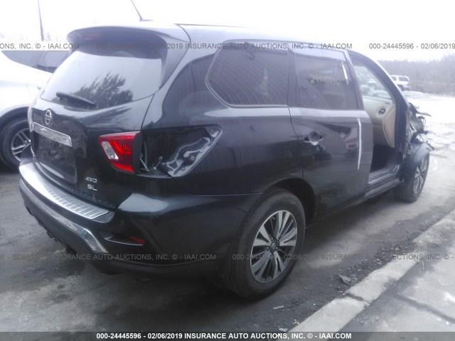 5N1DR2MM1HC608888 - 2017 NISSAN PATHFINDER S/SV/SL/PLATINUM BLACK photo 4