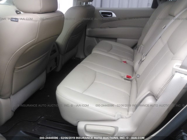 5N1DR2MM1HC608888 - 2017 NISSAN PATHFINDER S/SV/SL/PLATINUM BLACK photo 8