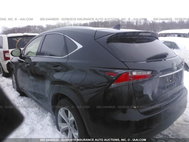 JTJBARBZ2H2127156 - 2017 LEXUS NX 200T/BASE/F SPORT BLACK photo 3