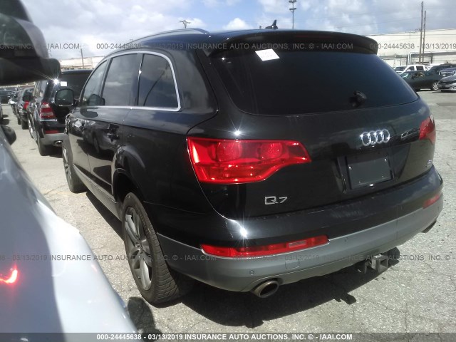 WA1BV74L77D066579 - 2007 AUDI Q7 4.2 QUATTRO PREMIUM BLACK photo 3