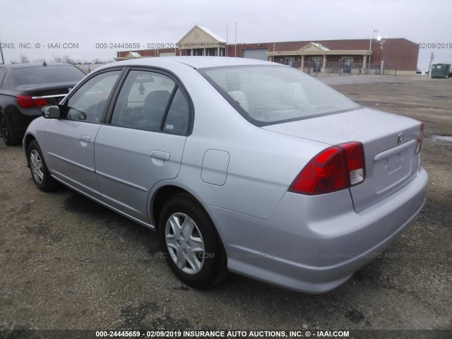 2HGES16374H545543 - 2004 HONDA CIVIC DX VP Gümüş foto 3