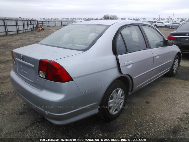2HGES16374H545543 - 2004 HONDA CIVIC DX VP Gümüş foto 4