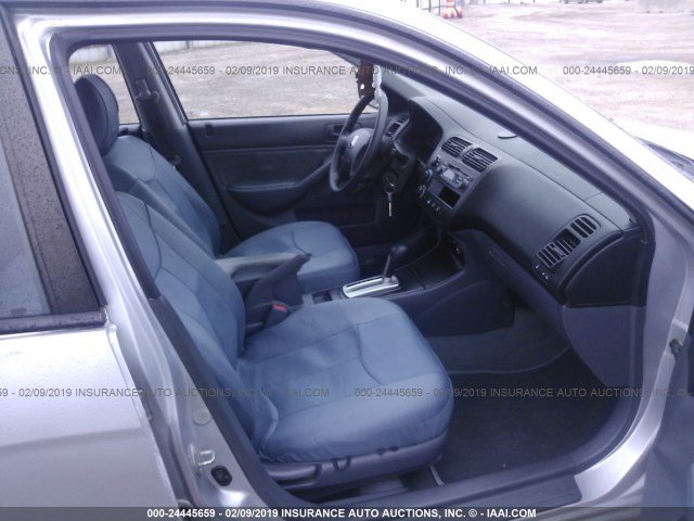 2HGES16374H545543 - 2004 HONDA CIVIC DX VP Gümüş foto 5