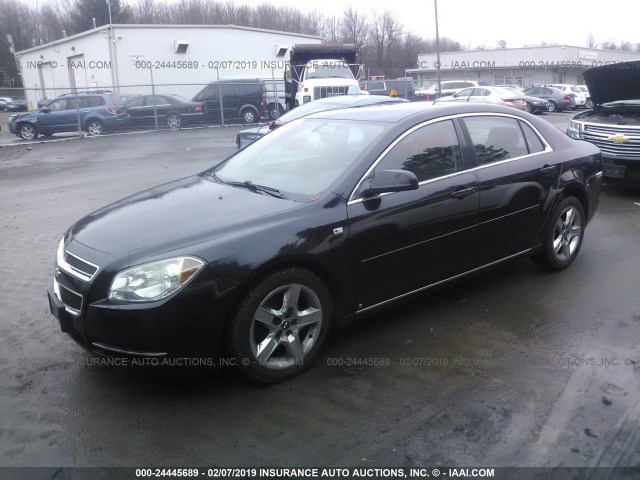 1G1ZH57B68F180204 - 2008 CHEVROLET MALIBU 1LT 黑色 照片 2