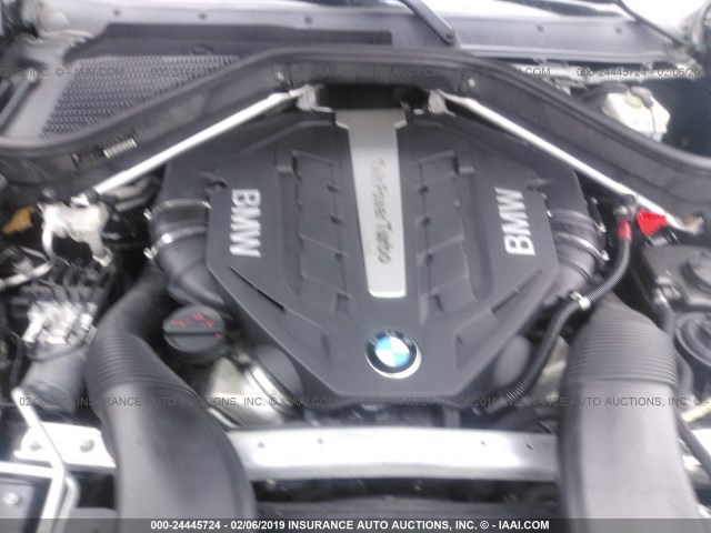 5UXZV8C58DL899126 - 2013 BMW X5 XDRIVE50I Noir photo 10