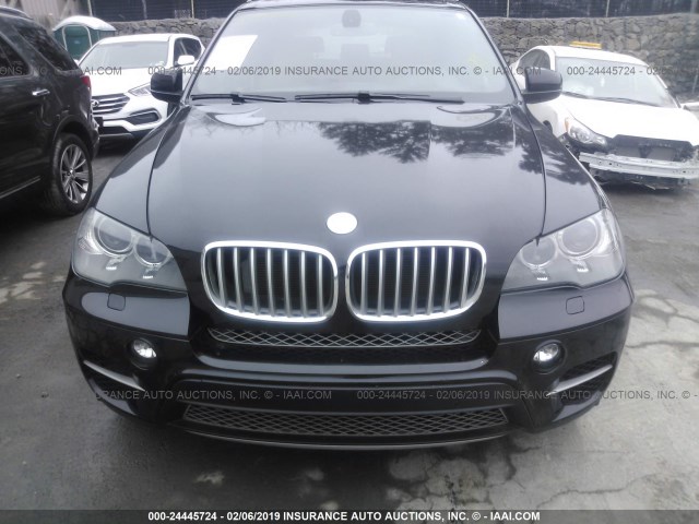 5UXZV8C58DL899126 - 2013 BMW X5 XDRIVE50I BLACK photo 6