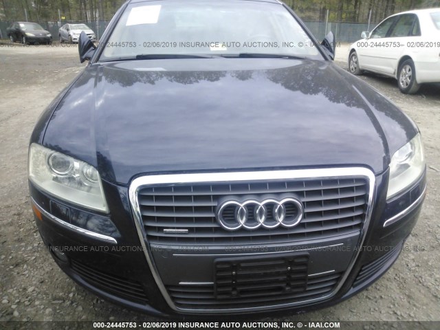 WAULL44E56N012011 - 2006 AUDI A8 4.2 QUATTRO Dark Blue photo 6