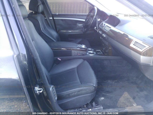 WBAHL83547DT07543 - 2007 BMW 750 BLACK photo 5