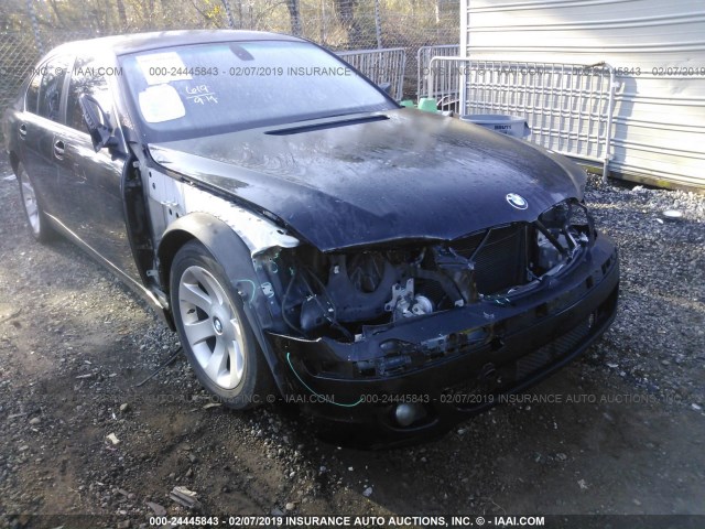 WBAHL83547DT07543 - 2007 BMW 750 BLACK photo 6