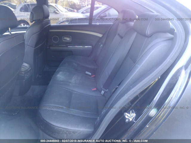 WBAHL83547DT07543 - 2007 BMW 750 BLACK photo 8