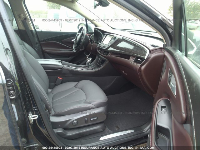 LRBFXFSXXHD145035 - 2017 BUICK ENVISION Սև լուսանկար 5