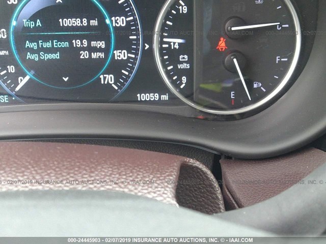 LRBFXFSXXHD145035 - 2017 BUICK ENVISION Սև լուսանկար 7