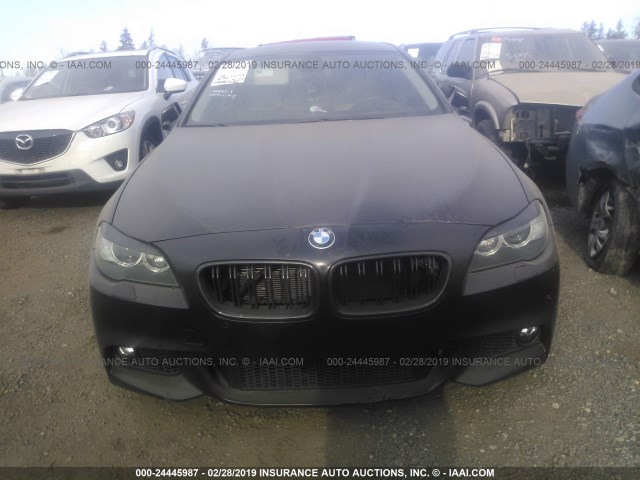 WBAFR9C51CDV58638 - 2012 BMW 550 I BLACK photo 6