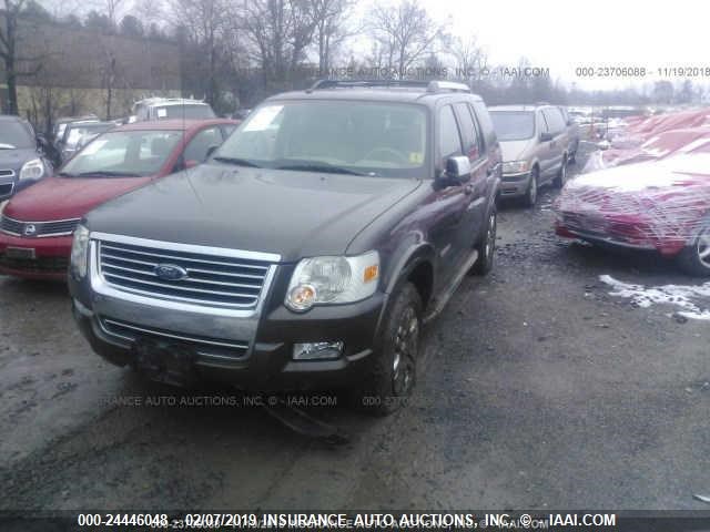 1FMEU65E68UA04944 - 2008 FORD EXPLORER LIMITED BROWN photo 2